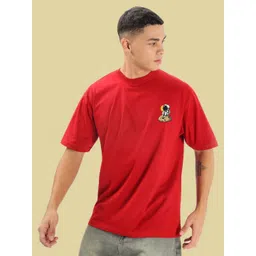 BDSQUARE Men Printed Applique T-shirt-picture-25