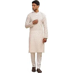 be active Cotton Kurta for Men | Traditional and Refined Design | Indian Kurta | Full Sleeve Kurta-picture-32