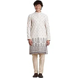 be active Men's Kurta || Mandarin Collar Long Sleeves || Long Kurta for Men || for Festival || Function || Occasion Wear Fancy Kurta for || Straight Full Length Kurtas-picture-17