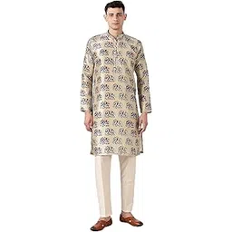 be active Men's Kurta || Mandarin Collar Long Sleeves || Long Kurta for Men || for Festival || Function || Occasion Wear Fancy Kurta for || Straight Full Length Kurtas-picture-18