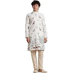 be active Men's Kurta || Mandarin Collar Long Sleeves || Long Kurta for Men || for Festival || Function || Occasion Wear Fancy Kurta for || Straight Full Length Kurtas-picture-22