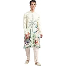 be active Men's Kurta || Mandarin Collar Long Sleeves || Long Kurta for Men || for Festival || Function || Occasion Wear Fancy Kurta for || Straight Full Length Kurtas-picture-31