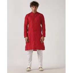 be active x ag Men Embroidered Regular Fit Kurta-picture-50