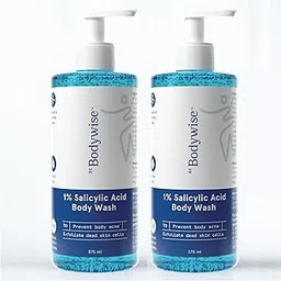 Be Bodywise 1% Salicylic Acid Body Wash 750 ml | Pack of 2 | Refreshing Showering Gel that Helps to Prevent Body Acne & Cleanse Skin | Paraben and SLS free-picture-21