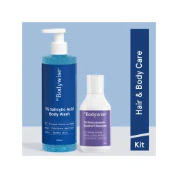 Be Bodywise 1% Salicylic Acid Body Wash & Anti Dandruff Shampoo for Clear Skin & Flake Free Hair-picture-14