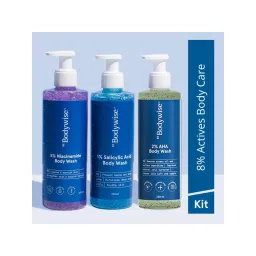 Be Bodywise Body Wash Kit- Deep Cleanses, Exfoliates Skin, Prevents Acne & Strawberry Legs-picture-24