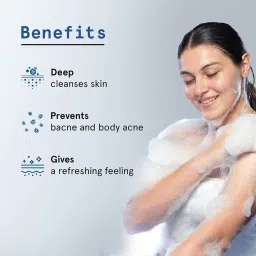 Be Bodywise Face & Body Acne Kit (1% Salicylic Acid Body Wash + Anti Acne Face Wash) image 5