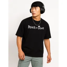 Be Crazy Men Graphic Printed Round Neck Cotton Oversized T-shirt-picture-38