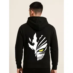 Be Crazy Men Hooded Graphic Printed Straight Pullover Sweatshirt-picture-22