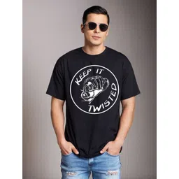 Be Crazy Men Printed T-shirt-picture-29