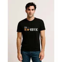 Be Crazy Men Typography Printed Round Neck Cotton T-shirt-picture-39