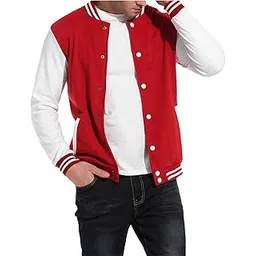 be savage Men's Cotton Standard Length Bomber Jacket-picture-34