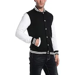 be savage Men's Cotton Standard Length Bomber Jacket-picture-39