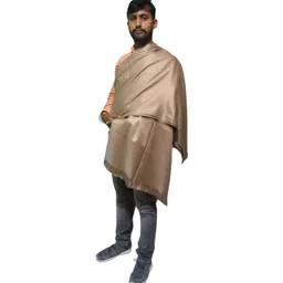 BE SWADESHI Cashmere Solid Men Shawl-picture-22