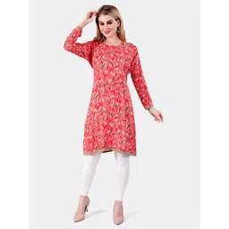 Be You Floral Printed Maternity Kurti-picture-19