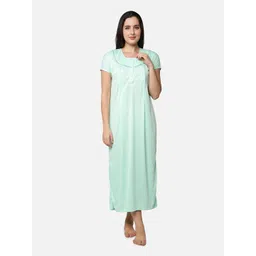 Be You Green Maxi Nightdress-picture-12