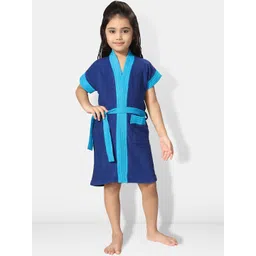 Be You Kids Terry Cotton Water Absorbent Bath Robe With Belt-picture-41