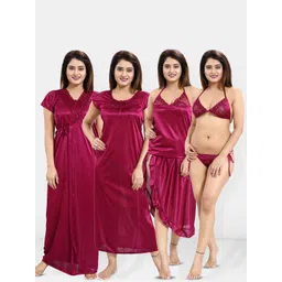 Be You Pack Of 6 Maxi Wrap Nightdress-picture-48