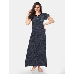 Be You Printed Maxi Nightdress-picture-37