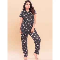 Be You Women Printed Night suit-picture-46