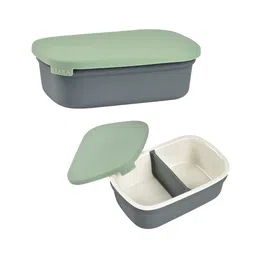 Beaba Ceramic Lunch Box - Mineral/Sage Green-picture-17
