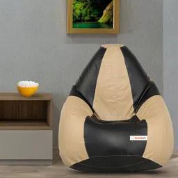 beankart XXXL Bean Bag with Beans Teardrop Bean BagWith Bean Filling-picture-18