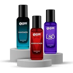 Beardo Intense Blend Trio- LSD,Mariner & GodFather Perfume for Men (20ml x 3) | Long Lasting Fragrance | Long Lasting Perfume for Men | Gift for Men | Gift for Friend-picture-10
