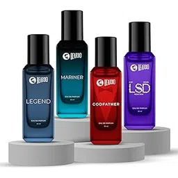 Beardo The Masculine Four- LSD,Mariner,Legend & GodFather Perfume for Men (20ml x 4) | Long Lasting Fragrance | Long Lasting Perfume for Men | Gift for Men | Gift for Friend-picture-12