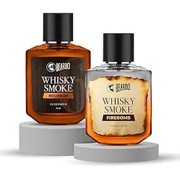 Beardo Whiskey Smoke Fusion- Firebomb & Bourbon Perfume for Men (50ml x 2) | Long Lasting Fragrance | Long Lasting Perfume for Men | Gift for Men | Gift for Friend-picture-19