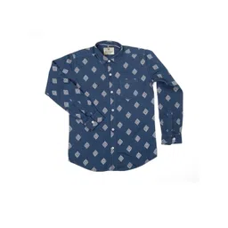 BEARSOUL Boys Standard Ethnic Motifs Printed Cotton Casual Shirt-picture-51