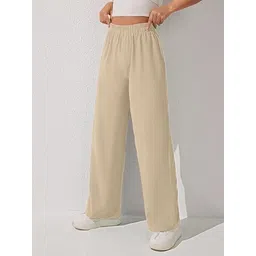 beastrends Women Solid Beige Track Pants-picture-26