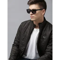 BEAT LONDON by PEPE JEANS Men Black Solid Lightweight Puffer Jacket-picture-32