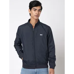 BEAT LONDON by PEPE JEANS Men Blue Lightweight Bomber Jacket-picture-26