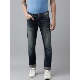 BEAT LONDON by PEPE JEANS Men Blue Vapour Slim Fit Light Fade Stretchable Jeans-picture-13