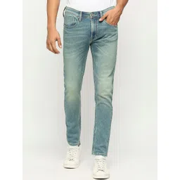 BEAT LONDON by PEPE JEANS Men Clean Look Mid-Rise Heavy Fade Jeans-picture-33