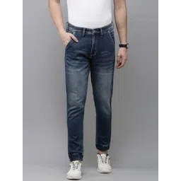 BEAT LONDON by PEPE JEANS Men Mid Rise Heavy Fade Stretchable Jogger Fit Jeans-picture-40