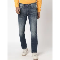 BEAT LONDON by PEPE JEANS Men Slim Fit Mid Waist Clean Look Heavy Fade Jeans-picture-24