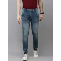 BEAT LONDON by PEPE JEANS Men Tapered Fit Heavy Fade Stretchable Joggers-picture-37