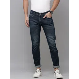 BEAT LONDON by PEPE JEANS Men Tapered Fit Low-Rise Heavy Fade Stretchable Jeans-picture-17