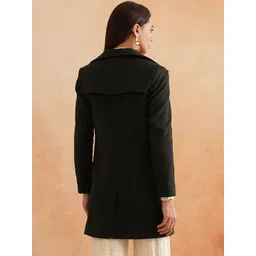 Beatnik Notched Lapel Single-Breasted Blazer image 3