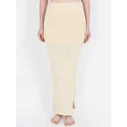 Beau Design Women Off White Solid Saree Shape Wear-picture-36