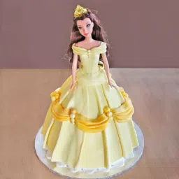 Beautiful Barbie Fondant Cake (2.5 Kg)-picture-22