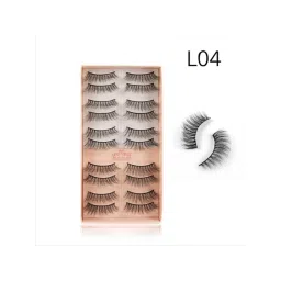 Beautiliss Eyelash Set 3D False Long And Natural Eye Makeup - L04-picture-49