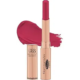 Beauty Berry Absolute Lips Matte Lipstick - 2.4g | Single Swipe Application, Smooth & Lightweight | Long Lasting, Transfer Proof & Waterproof for Women (Pink Berry)-picture-37