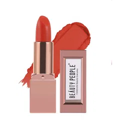 Beauty People Glorified Gold Smudge Proof Matte Lipstick With Vitamin E- 3.8 g - Rust Have-picture-41