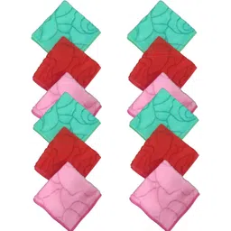 Beauty World Soft Cotton Hanky For Women / Girl ["Multicolor"] Handkerchief-picture-28