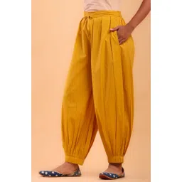 beautygarments Pure Cotton Solid Women ["Beige"] Salwar-picture-27