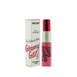 BeautyRelay London Marker Gleamy Glitz Non-Transfer Liquid Lipstick 10g - Rich Red 02-picture-33