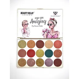 BeautyRelay London Shade Story 15 Shades Eye Shadow Palette - Eye Am Amazing-picture-47