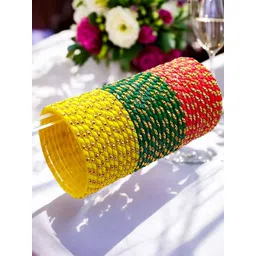 BeautyTrends Set Of 36 Stone-Studded Glass Bangles-picture-19